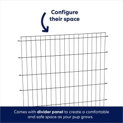 Frisco Heavy Duty Fold & Carry Single Door Collapsible Wire Dog Crate -Frisco 109783 PT4. AC SS1800 V1667227171