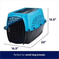 Frisco Two Door Top Load Plastic Dog & Cat Kennel 11 Frisco Two Door Top Load Plastic Dog & Cat Kennel -Frisco 122125 PT1. AC SS1800 V1667229263