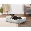 Frisco Sherpa Rectangular Bolster Cat & Dog Bed -Frisco 144851 MAIN. AC SS1800 V1568843576
