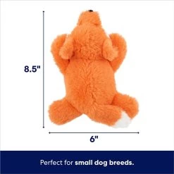 Frisco Fox Plush Squeaky Dog Toy -Frisco 147012 PT1. AC SS1800 V1686580141