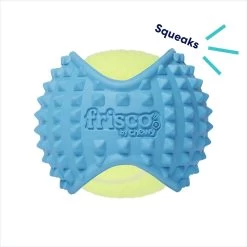 Frisco Fetch Squeaky Tennis Ball With Rubber Sleeve Dog Toy -Frisco 152844 PT2. AC SS1800 V1691776695