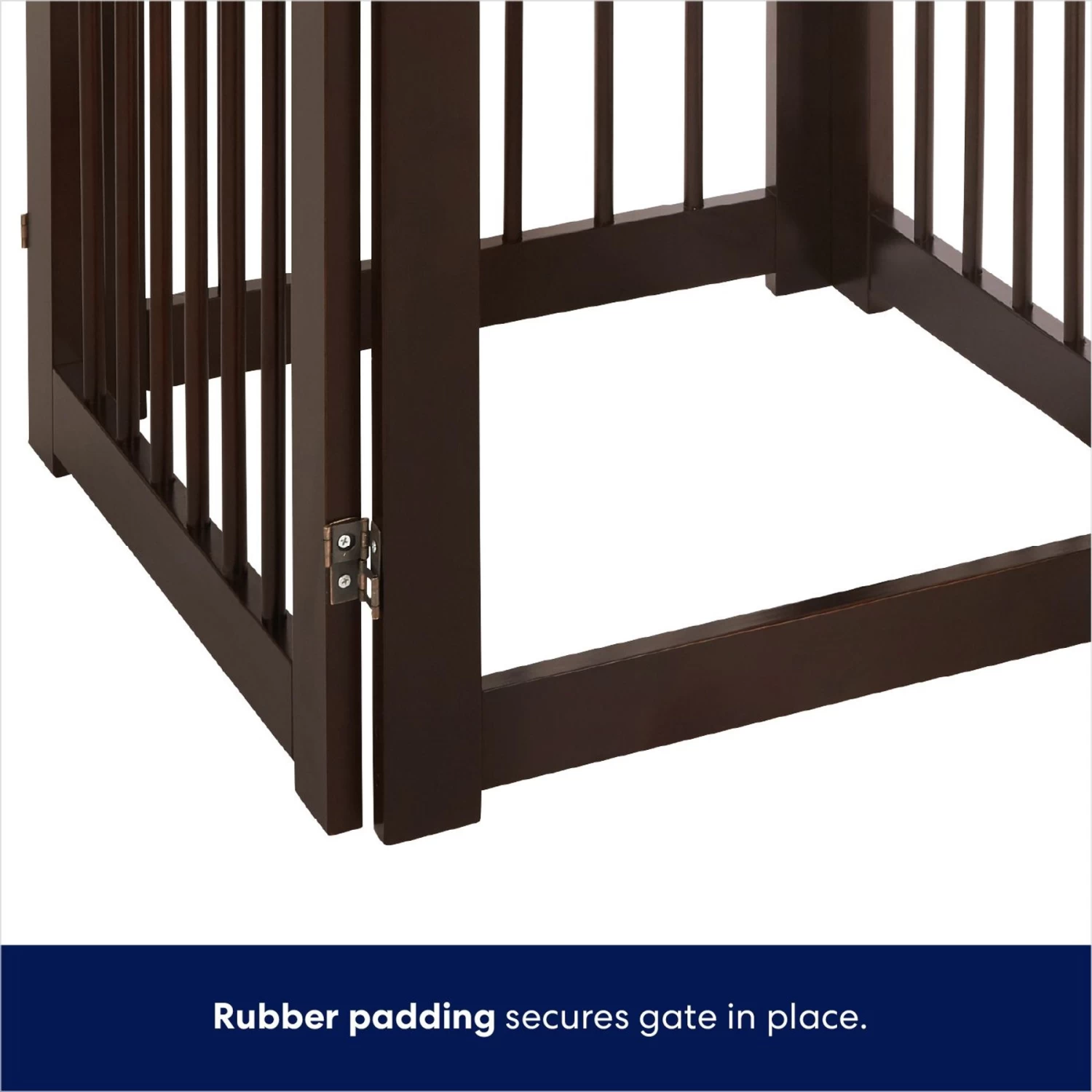 Frisco Deluxe Configurable 4-Panel Wood Dog Gate 9 Frisco Deluxe Configurable 4-Panel Wood Dog Gate - Image 7