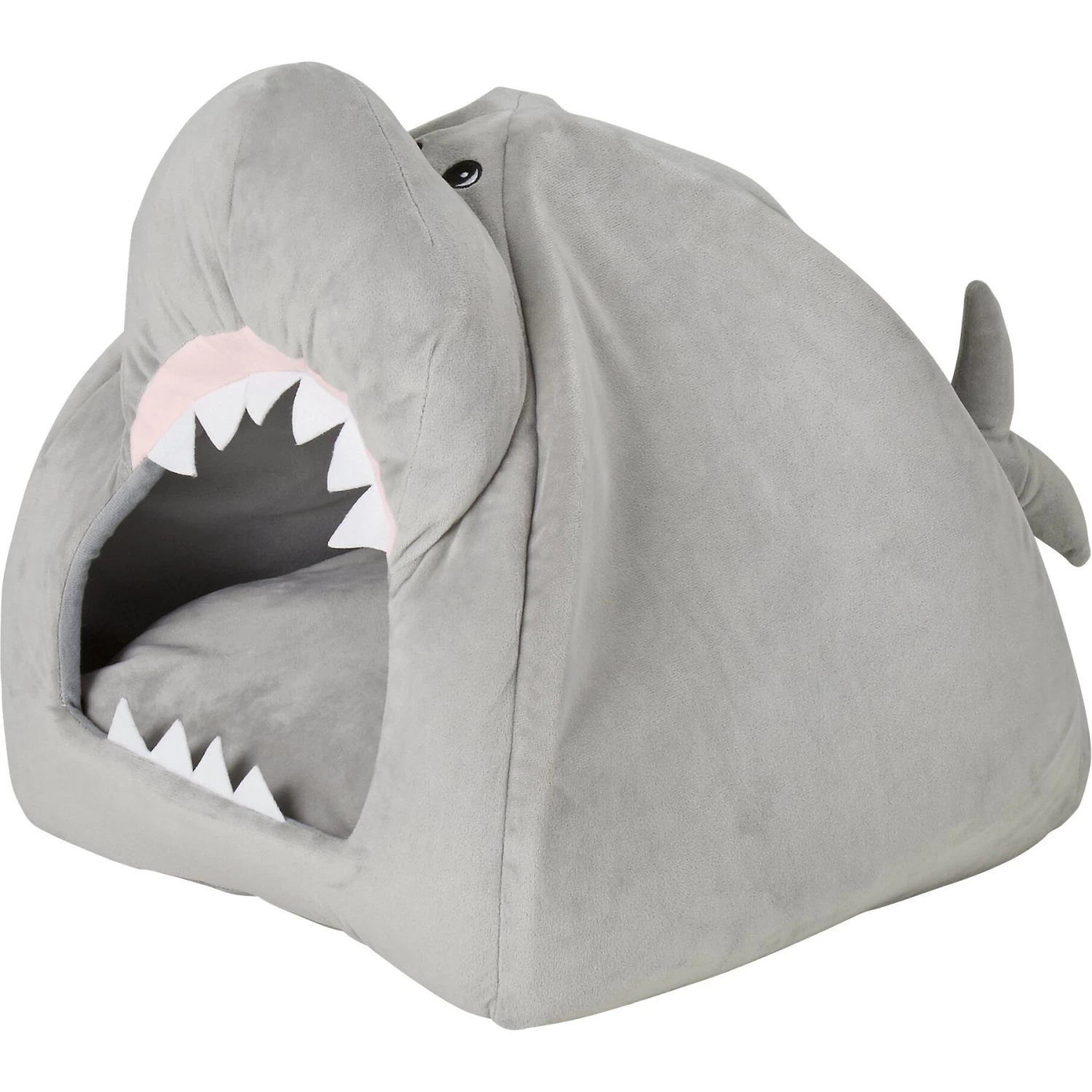 Frisco Novelty Shark Covered Cat & Dog Bed 4 Frisco Novelty Shark Covered Cat & Dog Bed - Image 2
