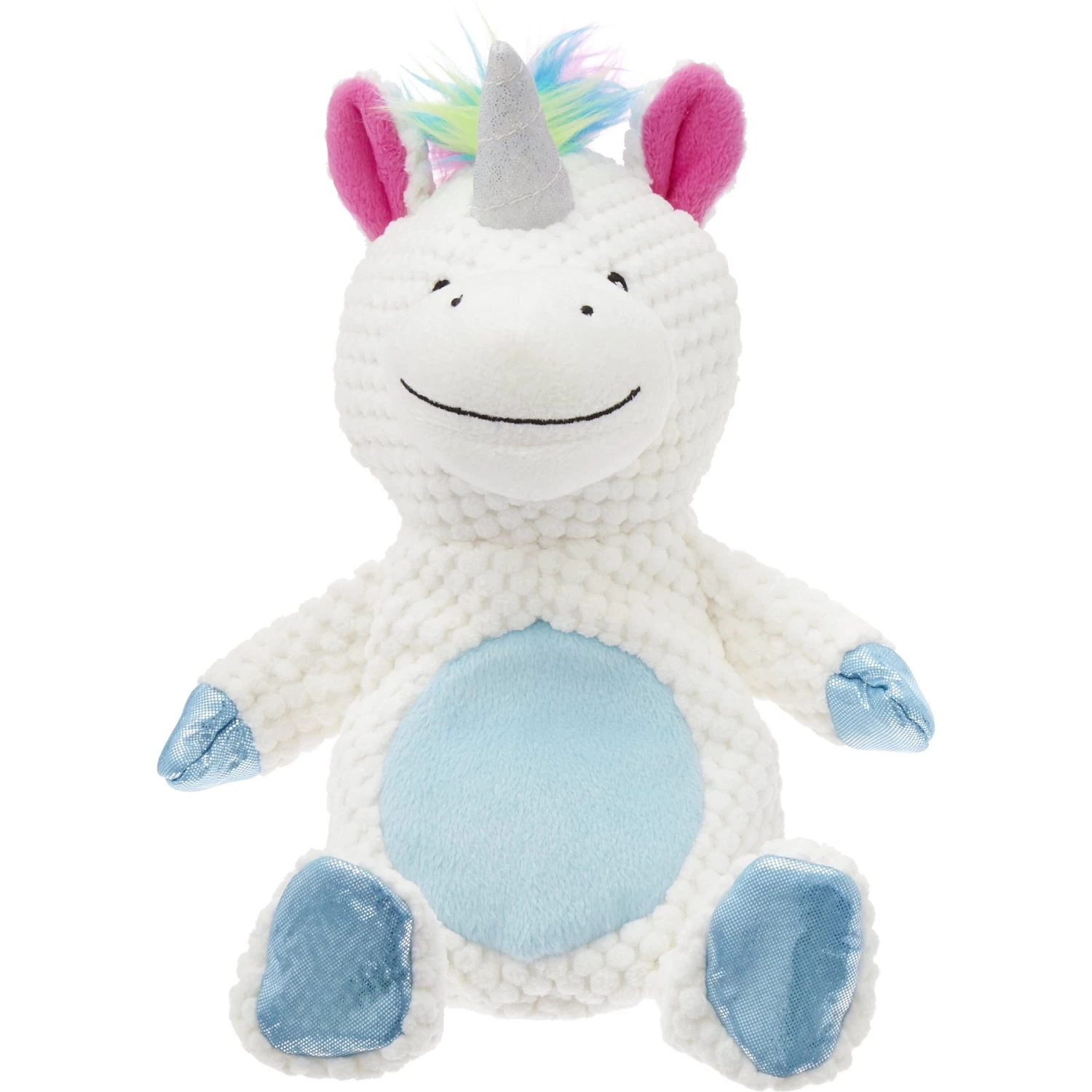 Frisco Unicorn Textured Plush Squeaky Dog Toy 3 Frisco Unicorn Textured Plush Squeaky Dog Toy