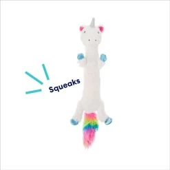 Frisco Unicorn Skinny Plush Squeaky Dog Toy -Frisco 174713 PT2. AC SS1800 V1695670691