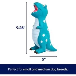 Frisco Dinosaur Latex Squeaky Dog Toy -Frisco 174770 PT1. AC SS1800 V1686579211