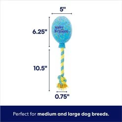 Frisco Birthday Balloon Plush With Rope Squeaky Dog Toy 8 Frisco Birthday Balloon Plush With Rope Squeaky Dog Toy -Frisco 177807 PT1. AC SS1800 V1695748354