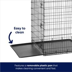 Frisco Heavy Duty Single Door Wire Dog Crate -Frisco 210677 PT5. AC SS1800 V1667228660