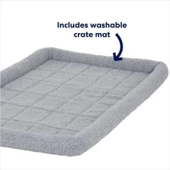 Frisco Fold & Carry Single Door Collapsible Wire Dog Crate & Mat Kit -Frisco 212620 PT5. AC SS1800 V1671718797