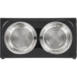 Frisco Stainless Steel Bowls With Adjustable Elevated Holder -Frisco 216015 PT3. AC SS1800 V1591020388