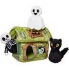 Frisco Halloween Haunted Shack Hide & Seek Puzzle Plush Squeaky Dog Toy -Frisco 218598 MAIN. AC SS1800 V1594653389
