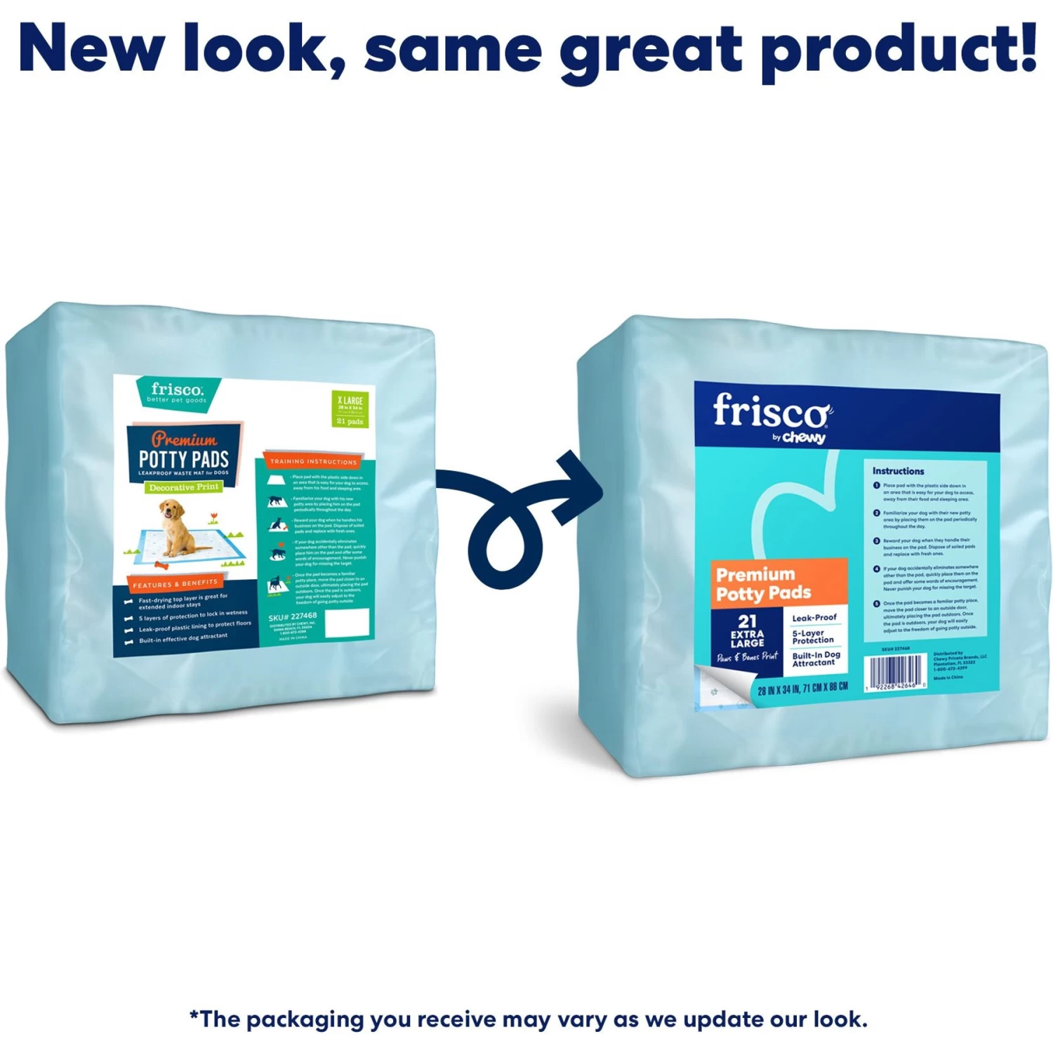 Frisco Premium Extra Large Printed Dog Training & Potty Pads 4 Frisco Premium Extra Large Printed Dog Training & Potty Pads - Image 2