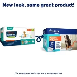 Frisco Premium Giant Printed Dog Training & Potty Pads, 27.5 X 44-in, Unscented -Frisco 227472 PT1. AC SS1800 V1674666049