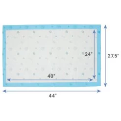 Frisco Premium Giant Printed Dog Training & Potty Pads, 27.5 X 44-in, Unscented -Frisco 227472 PT2. AC SS1800 V1674664873