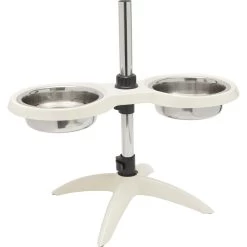 Frisco Adjustable Stainless Steel Double Elevated Dog Bowls -Frisco 232097 PT1. AC SS1800 V1605109382