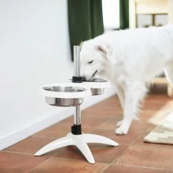 Frisco Adjustable Stainless Steel Double Elevated Dog Bowls -Frisco 232097 PT8. AC SS1800 V1605740511