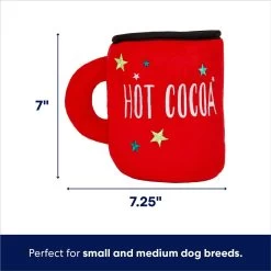 Frisco Holiday Hot Cocoa Hide & Seek Puzzle Plush Squeaky Dog Toy -Frisco 233259 PT1. AC SS1800 V1695043807