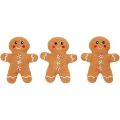 Frisco Holiday Milk & Gingerbread Cookies Hide & Seek Puzzle Plush Squeaky Dog Toy -Frisco 233262 PT4. AC SS1800 V1601014290