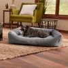 Frisco Rectangular Personalized Bolster Dog Bed W/Removable Cover -Frisco 234946 MAIN. AC SS1800 V1600207381