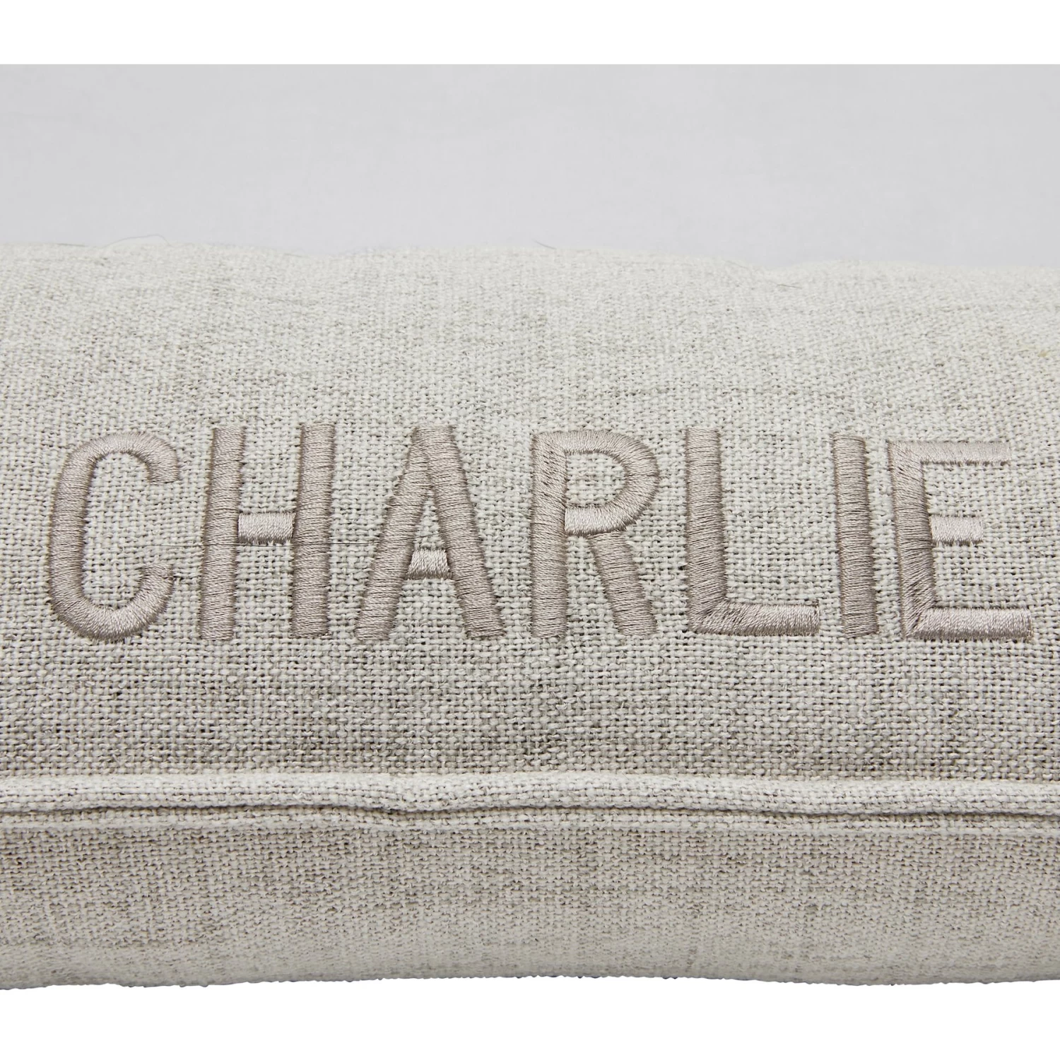 Frisco Orthopedic Personalized Bolster Dog Bed W/Removable Cover, Light Gray 7 Frisco Orthopedic Personalized Bolster Dog Bed W/Removable Cover, Light Gray - Image 5