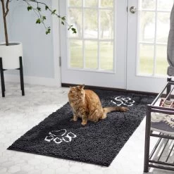 Frisco Microfiber Chenille Paw Print Doormat Runner -Frisco 235889 PT4. AC SS1800 V1606833824