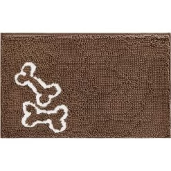 Frisco Microfiber Chenille Bones Mat