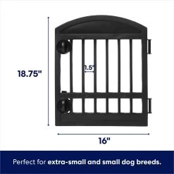 Frisco 4-Panel Dog Exercise Playpen With Door, 24-in -Frisco 244546 PT2. AC SS1800 V1604008643