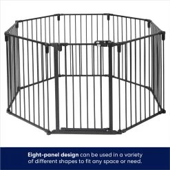 Frisco Steel 8-Panel Configurable Dog Gate & Playpen -Frisco 250603 PT3. AC SS1800 V1666119611