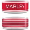 Frisco Preppy Stripes Ceramic Personalized Dog Bowl -Frisco 250839 MAIN. AC SS1800 V1668093375