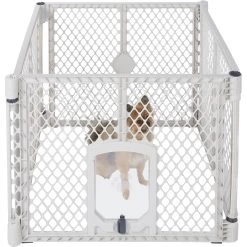 Frisco 4-Panel Plastic Exercise Dog Playpen -Frisco 252043 PT2. AC SS1800 V1611089665