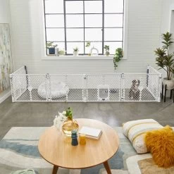 Frisco 6-Panel Plastic Exercise Dog Playpen, Light Gray 16 Frisco 6-Panel Plastic Exercise Dog Playpen, Light Gray -Frisco 252045 PT6. AC SS1800 V1611090517