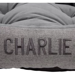 Frisco Rectangular Personalized Bolster Dog Bed W/Removable Cover, Dark Gray, X-Large 13 Frisco Rectangular Personalized Bolster Dog Bed W/Removable Cover, Dark Gray, X-Large -Frisco 252611 PT3. AC SS1800 V1604500047