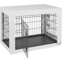 Frisco Double Door Furniture Style Dog Crate, White 11 Frisco Double Door Furniture Style Dog Crate, White -Frisco 253029 PT5. AC SS1800 V1617037661