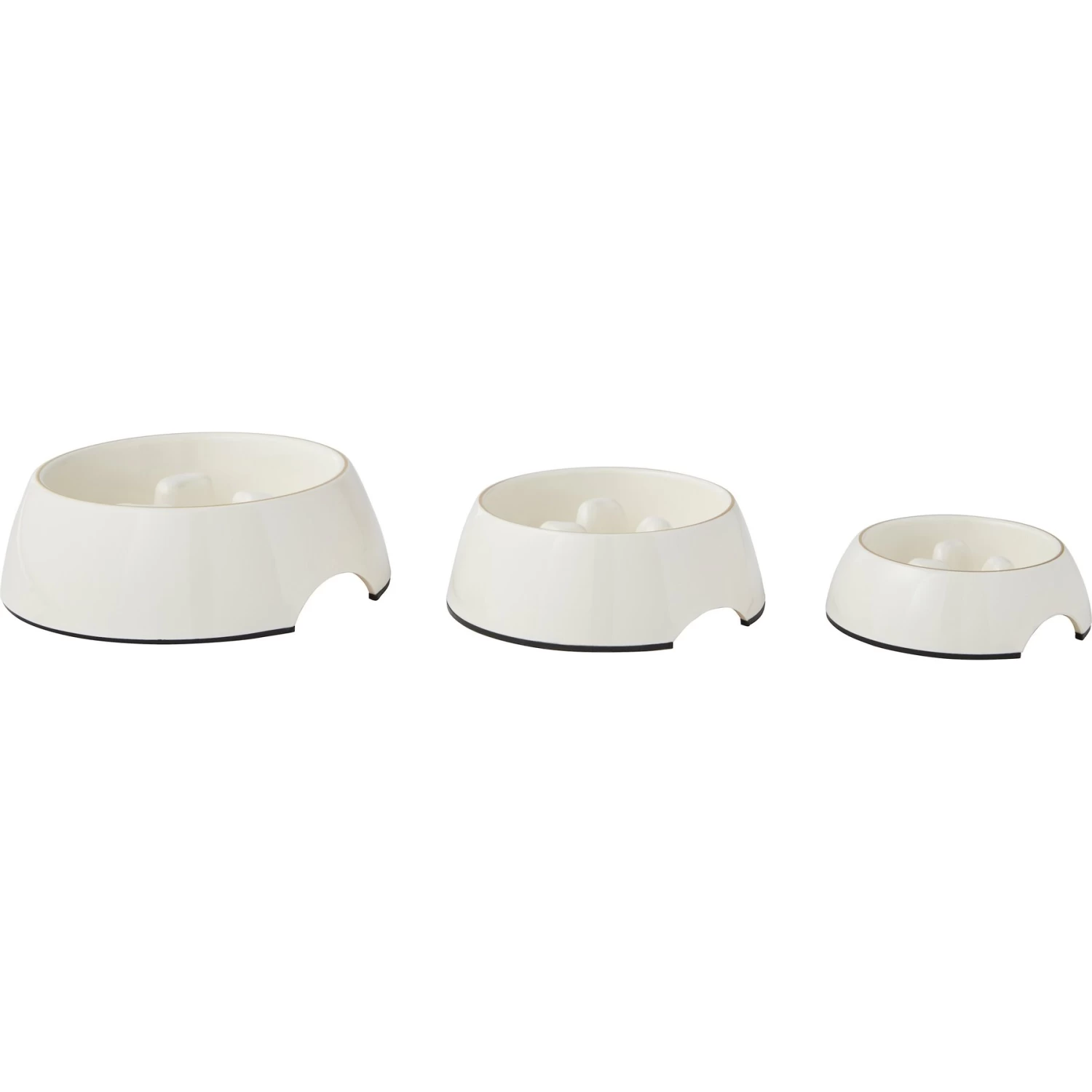 Frisco Melamine Slow Feed Dog & Cat Bowl With Gold Trim 9 Frisco Melamine Slow Feed Dog & Cat Bowl With Gold Trim - Image 7