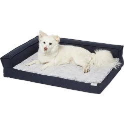 Frisco Faux Felt Orthopedic Corner Sofa Bolster Dog Bed W/Removable Cover 9 Frisco Faux Felt Orthopedic Corner Sofa Bolster Dog Bed W/Removable Cover -Frisco 255190 PT2. AC SS1800 V1616074455