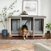 Frisco "Denver" Dog Crate Credenza & Mat Kit -Frisco 255326 MAIN. AC SS1800 V1617136902