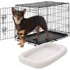 Frisco Fold & Carry Single Door Collapsible Wire Dog Crate & Frisco Quilted Dog Crate Mat -Frisco 255493 MAIN. AC SS1800 V1603545084