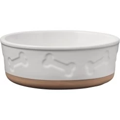Frisco Bones Non-skid Ceramic Dog & Cat Bowl