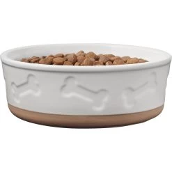Frisco Bones Non-skid Ceramic Dog & Cat Bowl -Frisco 256074 PT3. AC SS1800 V1615313594