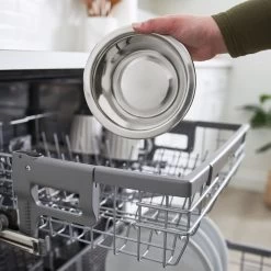 Frisco Wood Elevated Non-Skid Stainless Steel Double Diner Dog & Cat Bowl -Frisco 257143 PT4. AC SS1800 V1615987342