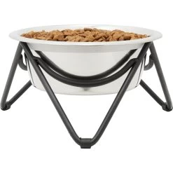 Frisco Triangle Iron Non-Skid Elevated Dog & Cat Bowl -Frisco 257155 PT2. AC SS1800 V1615312981