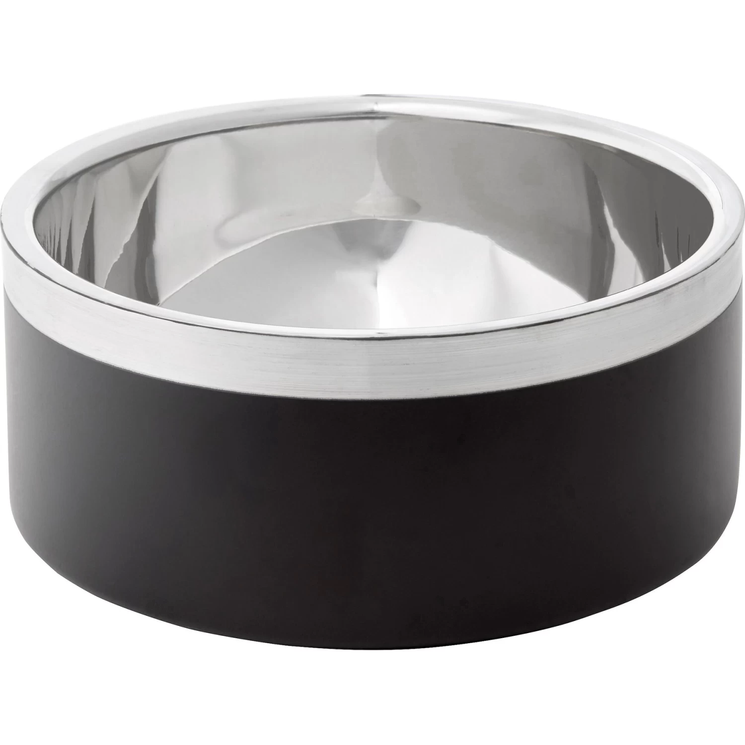 Frisco Insulated Two-Toned Non-Skid Stainless Steel Dog & Cat Bowl 3 Frisco Insulated Two-Toned Non-Skid Stainless Steel Dog & Cat Bowl
