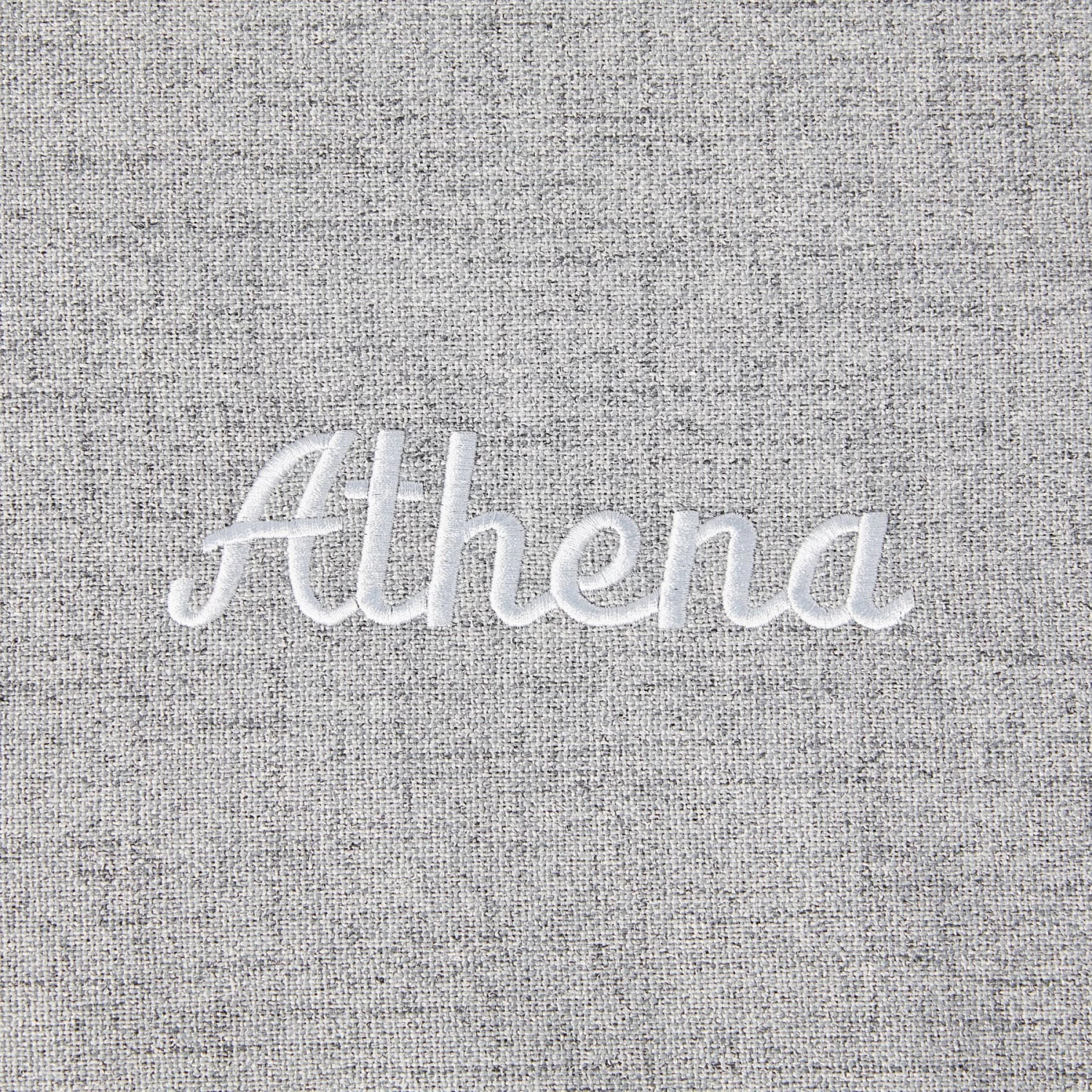 Frisco Faux Linen Corner Personalized Bolster Dog Bed W/Removable Cover, Harbour Blue, XL 6 Frisco Faux Linen Corner Personalized Bolster Dog Bed W/Removable Cover, Harbour Blue, XL - Image 4