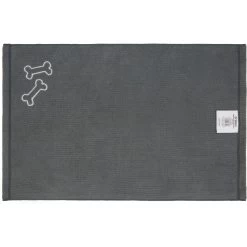 Frisco Embroidered Pawprint Microfiber Dog Bath Towel -Frisco 269029 PT2. AC SS1800 V1624454034