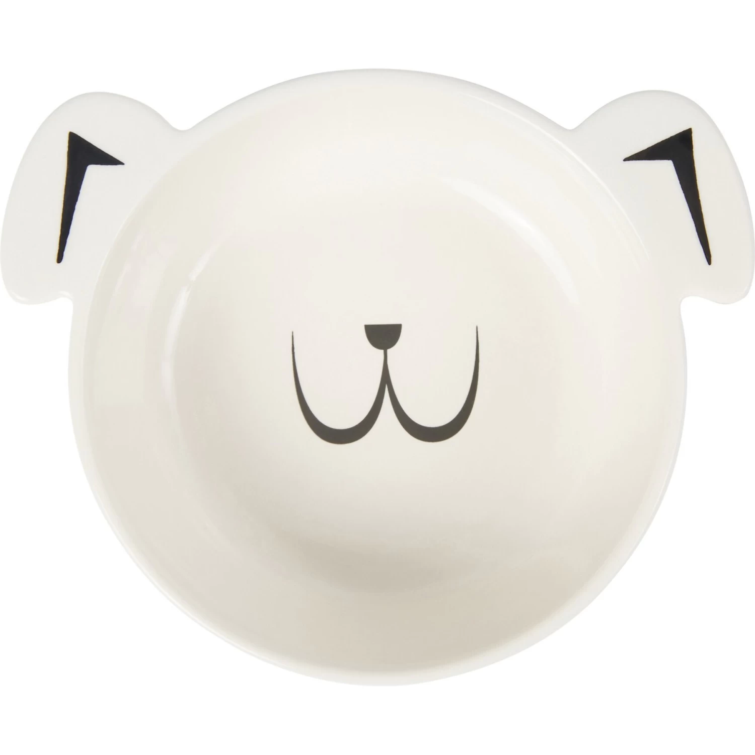 Frisco Dog Face Non-skid Ceramic Cat & Dog Bowl 3 Frisco Dog Face Non-skid Ceramic Cat & Dog Bowl
