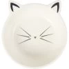 Frisco Cat Face Non-skid Ceramic Cat Bowl, White -Frisco 270229 MAIN. AC SS1800 V1620685331