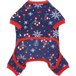 Frisco Snowy Nights Dog & Cat Cozy Polar Fleece PJs -Frisco 276448 PT4. AC SS1800 V1637720820