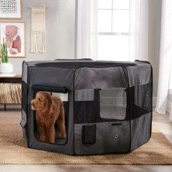 Frisco Soft-Sided Dog, Cat & Small Pet Exercise Playpen