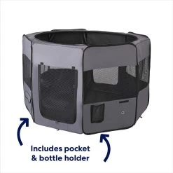 Frisco Soft-Sided Dog, Cat & Small Pet Exercise Playpen -Frisco 277929 PT3. AC SS1800 V1667227657