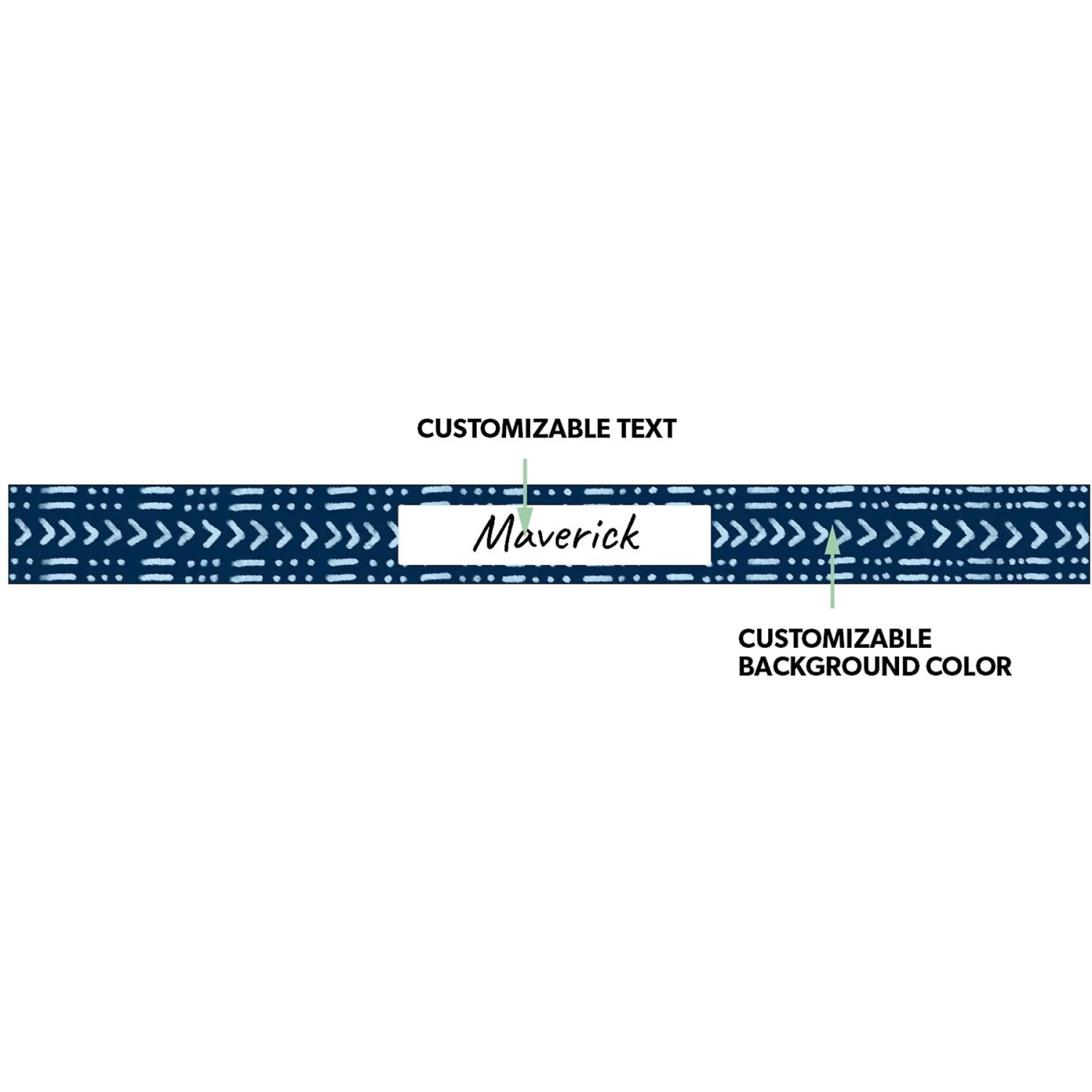 Frisco Personalized Mudcloth Small Dog & Cat Bowl 4 Frisco Personalized Mudcloth Small Dog & Cat Bowl - Image 2